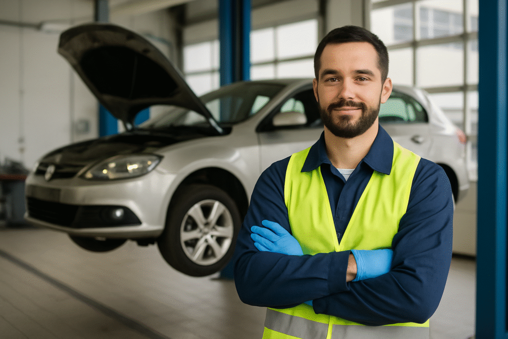 Elearning online course Introduction to safety in a the motor vehicle industry