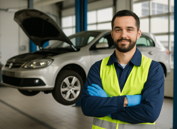 Elearning online course Introduction to safety in a the motor vehicle industry
