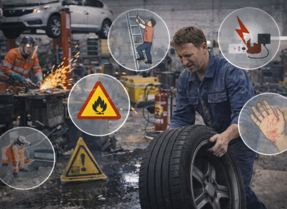 Image - Reducing Ill Health and Accidents in Motor Vehicle Repair