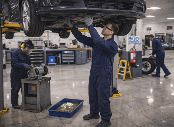 Reducing Ill Health and Accidents in Motor Vehicle Repair